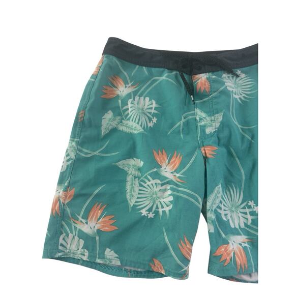Rip Curl Board Shorts Mens 30 Waist Floral Hawaiian Stretch Mirage #5693 - Picture 4 of 15